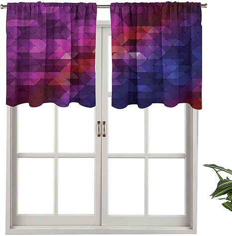 Hiiiman Cortina térmica aislada para decoración del hogar, cortina de