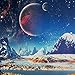 Sunm Boutique Tapestry Wall Hanging Wall Tapestry Galaxy Tapestry Planet Tapestry Psychedelic Tapestry Vintage Tapestry Home Decor(51.2
