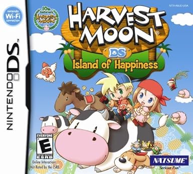 Harvest Moon Island Of Happiness Game Ds Uk Import Amazon De Games