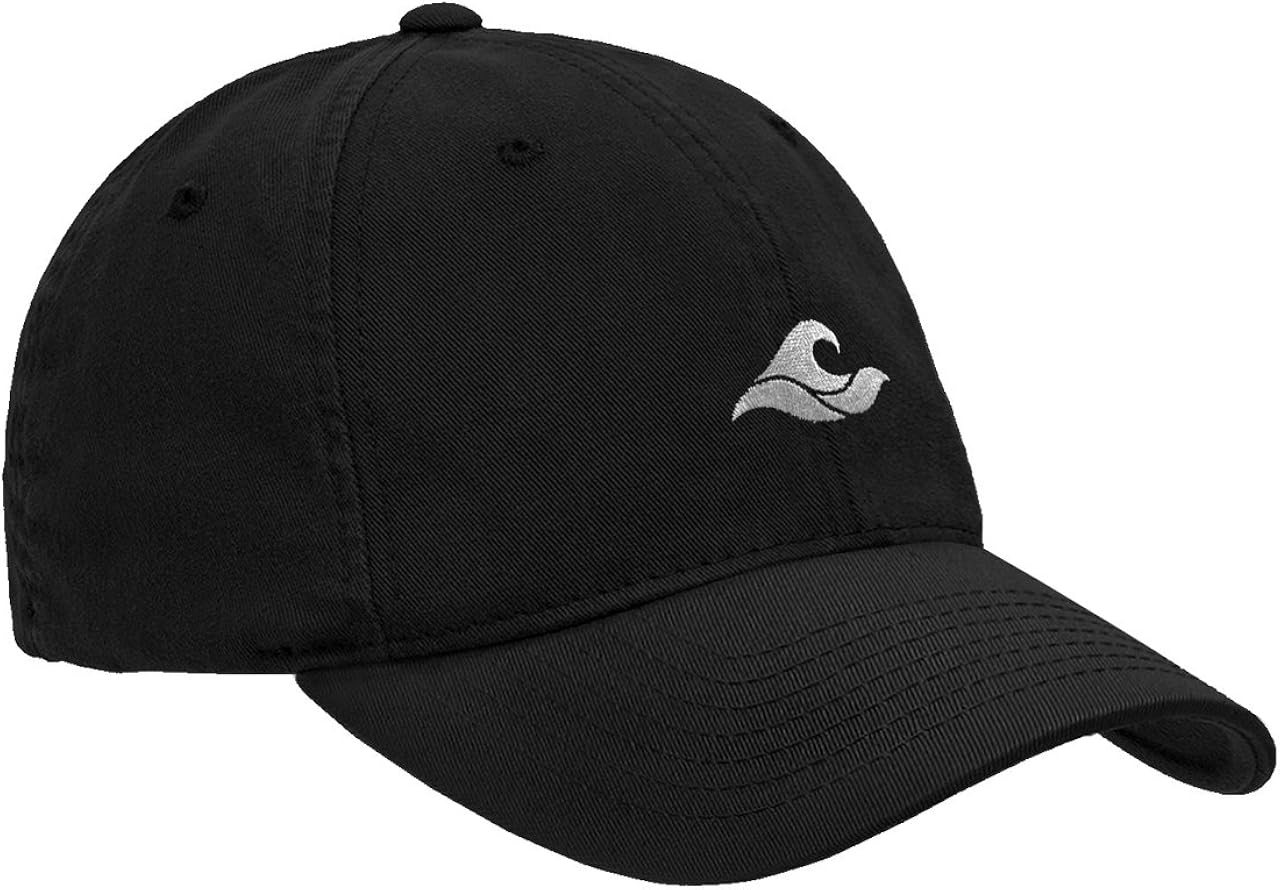 Koloa Surf Wave Logo Soft & Cozy Relaxed Strapback Adjustable Baseball Caps