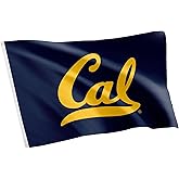 Desert Cactus University of California Berkeley UCB Flag - 3 x 5 Feet Golden Bears Banner, Indoor/Outdoor Durable Fabric, 100% Polyester Design (Style 2)