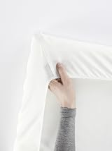 BabyBjorn Fitted Sheet for Travel Cot Organic Cotton Elastic Edges view 5