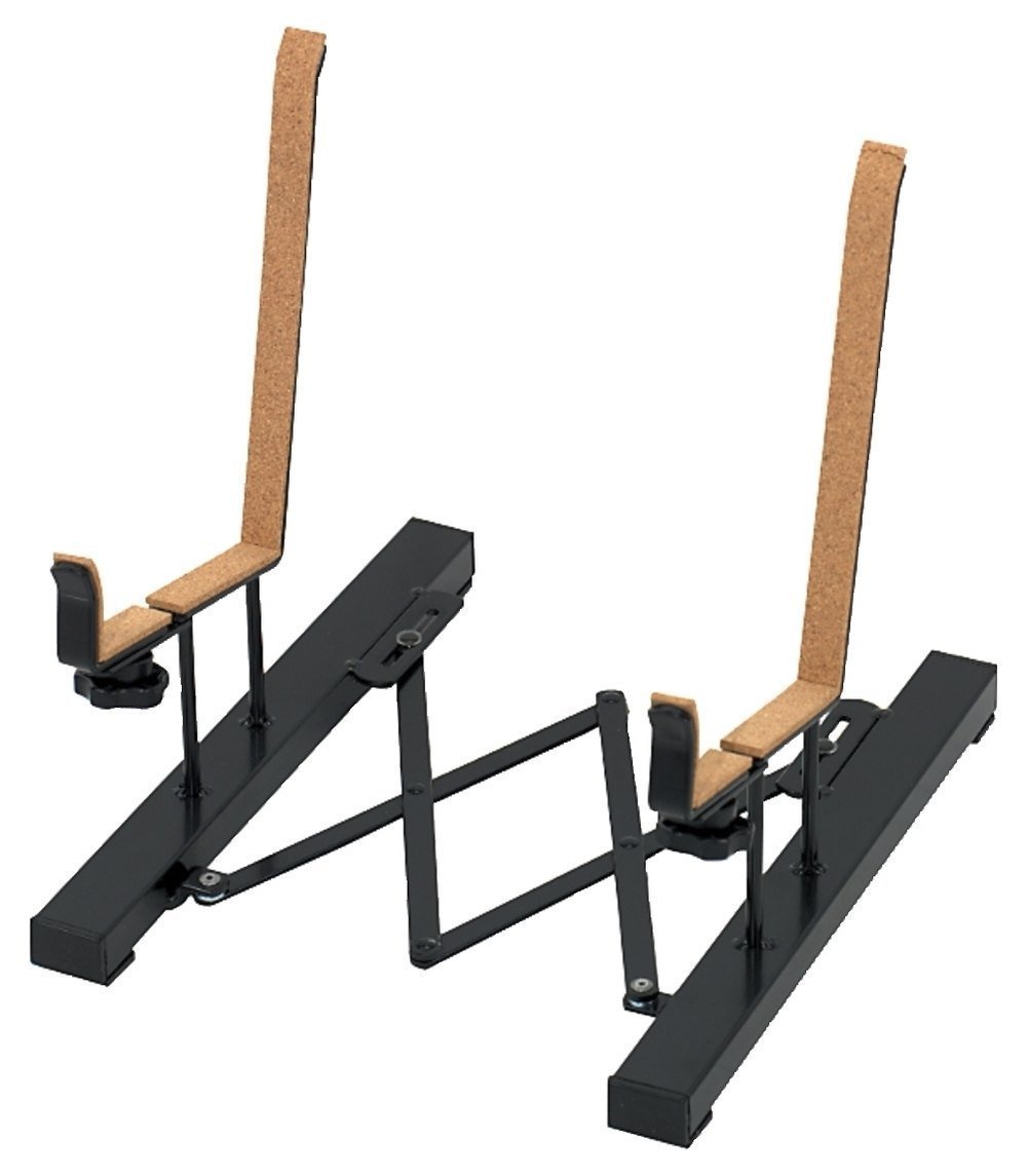 GEWA Cello Stand - Cork-Covered Rest - Foldable - Adjustable Depth - Lightweight 1.4 kg