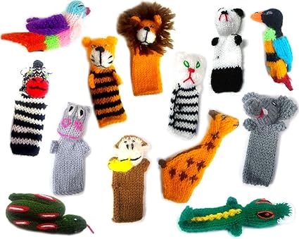 handmade finger puppets