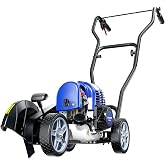 Wild Badger Power 31cc 4-Cycle Gas Walk-Behind Lawn Edger, 9.5-in Blade | 31cc 4-cycle walk-behind edger with 9.5-in 2-tooth blade and 5 cutting depths for sidewalks, driveways and lawn borders.