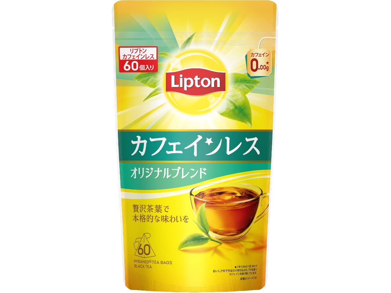 Lipton カフェインレスティー 60袋 リプトンの商品画像