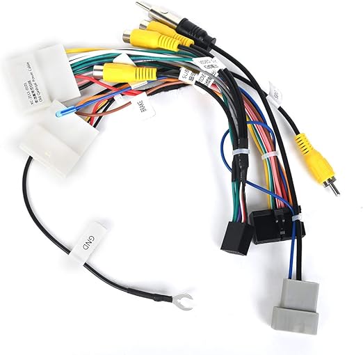 Dasaita Câble Autoradio pour Nissan Qashqai J10 2008 à 2014 Soutient