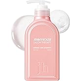 JENNYHOUSE Salon Therapy Damage Care Shampoo - Korean Beauty Hair Strengthening Nourishing with Collagen, Panthenol - Floral Scent - Healthy Scalp & Hair Care, 16.9 fl.oz
