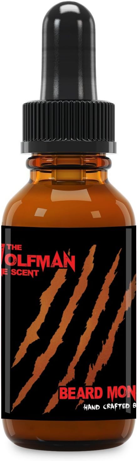 Wolfman Beard Oil by Beard Monster - Pine Forest Scented Conditioner 1 oz.