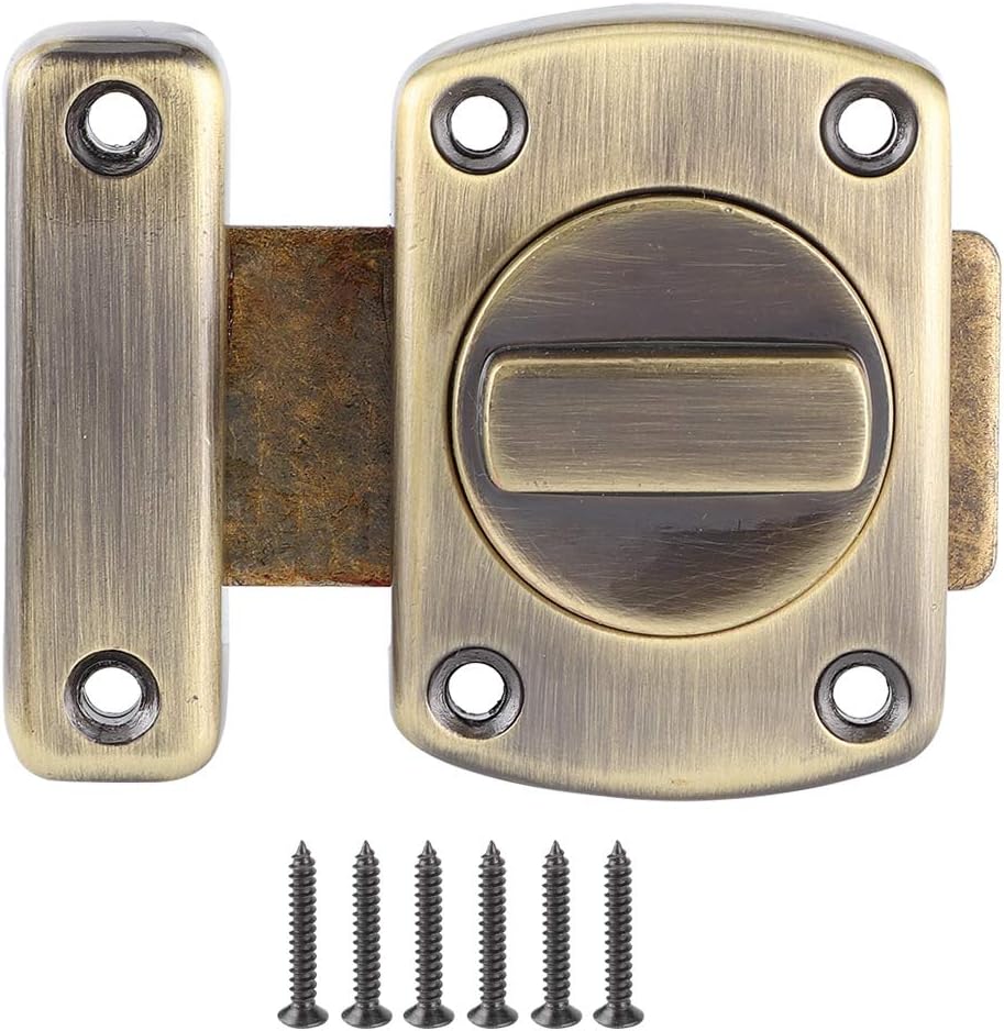 Cerradura de pestillo para puerta, cerraduras de puerta de aleación de