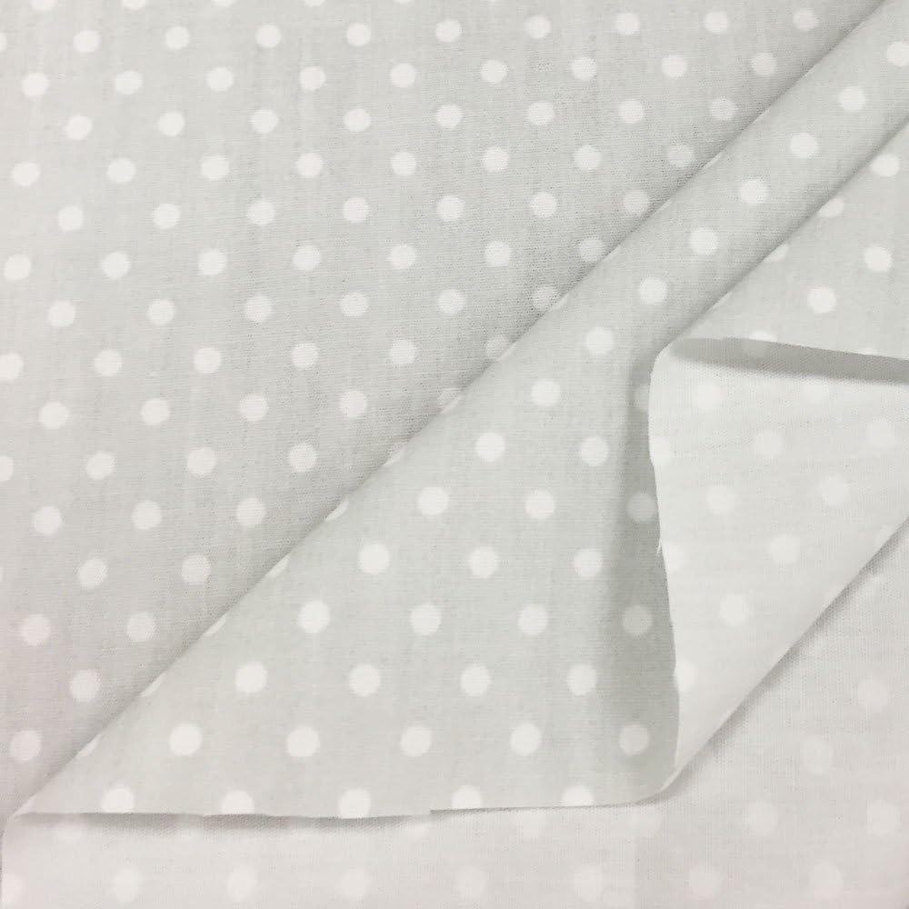 USA Made Premium Quality 100% Cotton Poplin Fabric (Wholesale Price by the bolt) - Platinum Grey - 20 Yards