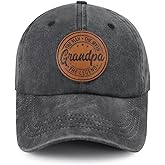 The Man The Myth The Legend Hat for Men, Funny Adjustable Cotton Family Baseball Cap