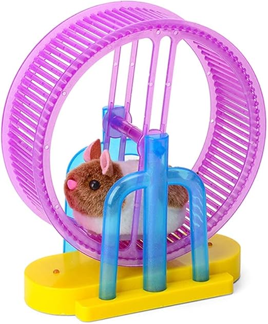 CHWPJIAZHY Small Animal Toys Hamster Roller Electric Toy Led Light