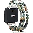 C&L Accessories Fashion Wristband Compatible with Fitbit Versa 2 Bands Versa Bands/Versa Lite Bands