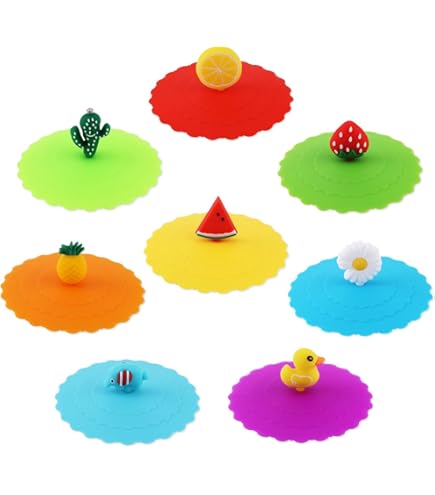Lot De 6 Boîtes à Lunch Avec Couvercles Et 12 Couvercles En Silicone De Différentes Couleurs