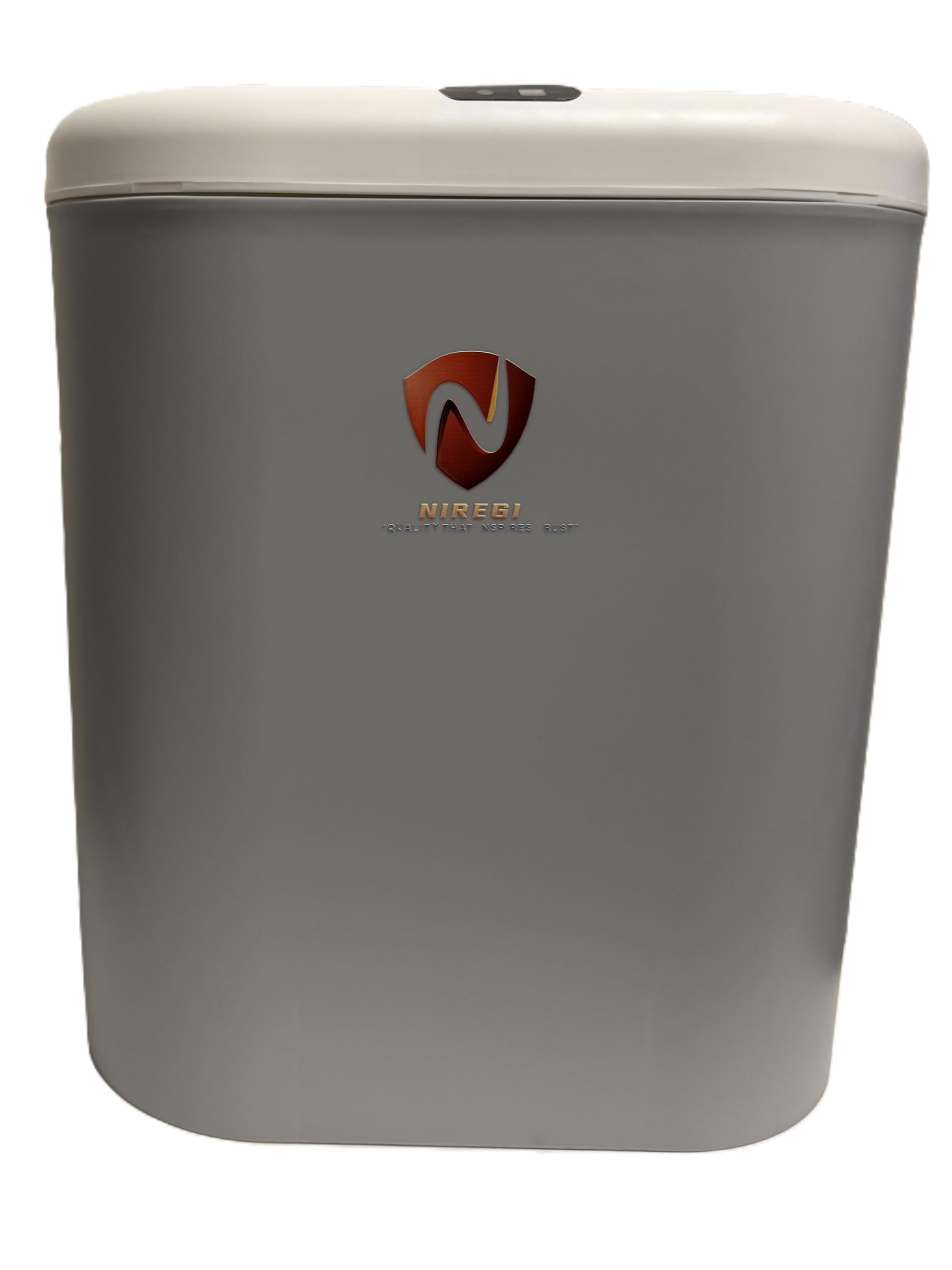 Photo 1 of NIREGI Smart Sensor Trash Can – 4 Gallon Touchless Automatic Garbage Bin (Gris)