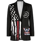 NRBEAWD Men's Casual Blazer Long Sleeve Suit Jackets Sports Coats One Button Business Jacket with Pocket S-5XL
