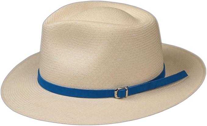 leather panama hat