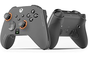 SCUF Instinct Pro Performance Series Wireless Xbox Controller - Remappable Back Paddles - Instant Triggers - Xbox Series X|S, Xbox One, PC and Mobile - Steel Gray