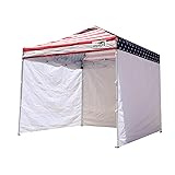 Hisinly 8x8 Pop Up Canopy Tent, Waterproof 210D