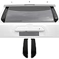 JWWY for 4Runner Tailgate Rear Back Trunk Door Window Cover Trim Compatible with 2010-2024+ Toyota 4Runner Exterior Accessories, 2pcs Carbon Fiber