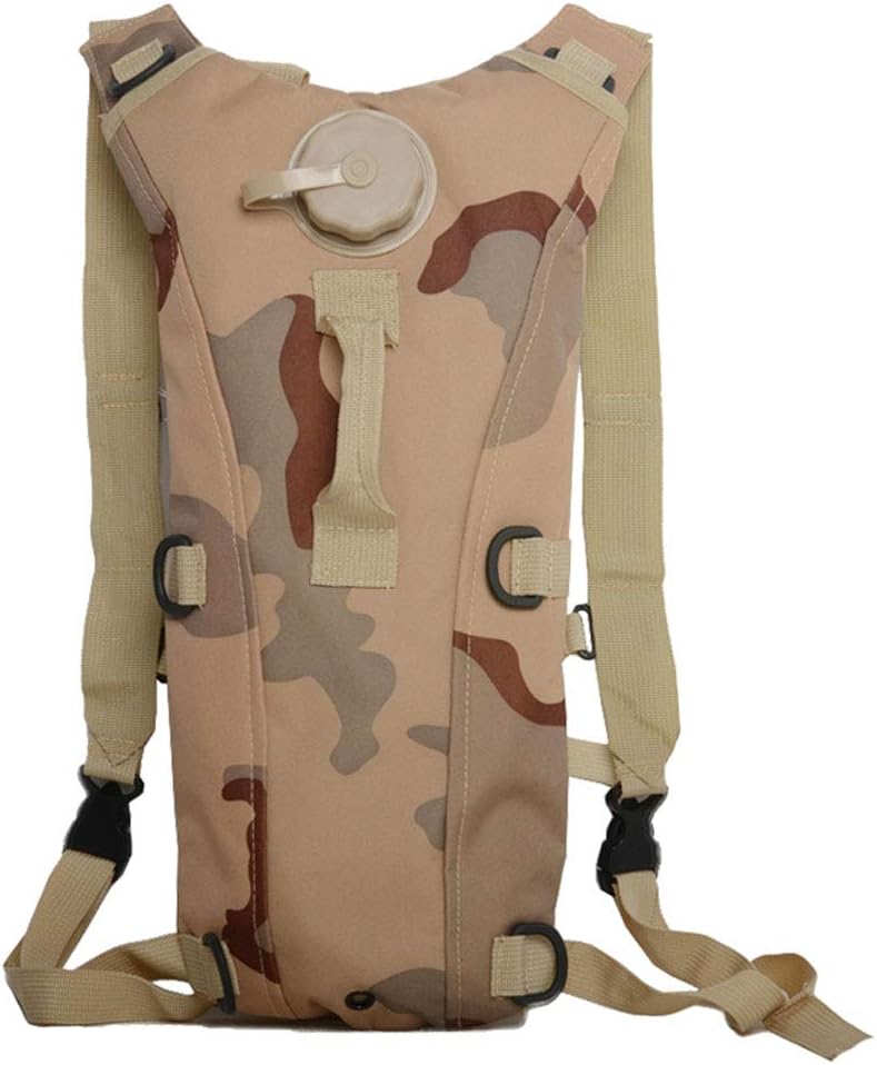 SKLLA 3l Water Bag Backpack Outdoor Climbing Water Bag Outdoor Army Fan Shoulder Water Bag High Density Oxford Waterproof Fabric