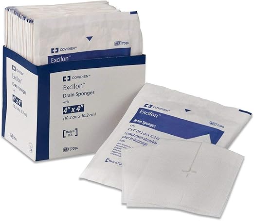 Amazon Com 6 Ply Iv And Drain Sponges 4 X 4 Health Personal Care