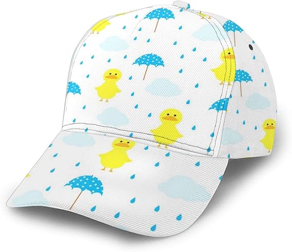 Amazon Co Jp キャップ メンズ レディース 帽子 春夏秋冬 野球帽 ゴルフ テニスuvカット 日除け 紫外線対策 調整可能 男女兼用 雲アヒル雨 服 ファッション小物