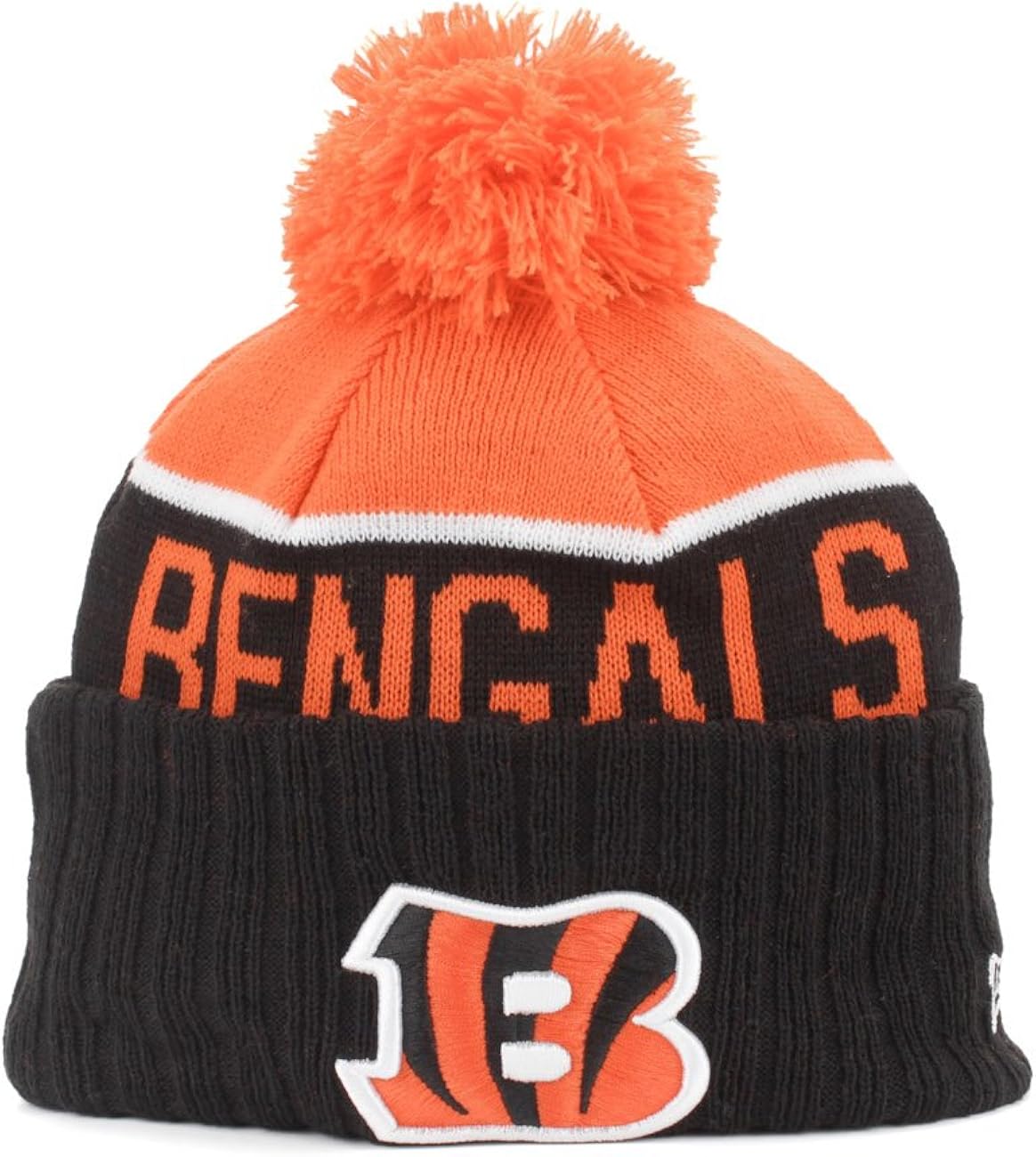 New Era Cincinnati Bengals Nfl Knit Beanie Black and