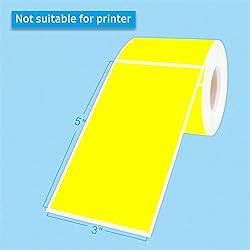 PARLAIM 3 x 5 inch Rectangle Sticker Labels