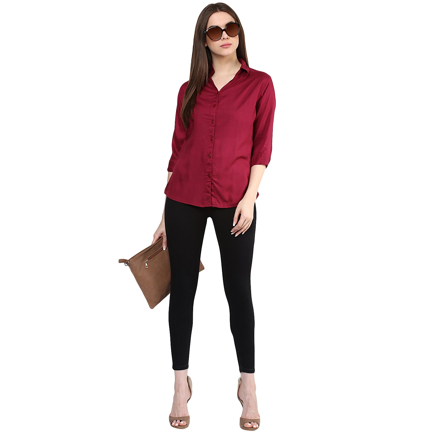 mayra women's rayon shirt