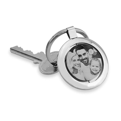 Anhänger mit Bild Gravur Schlüsselanhänger - inkl. Gravur - Edelstahl SA39biac - mit AMAZON KONFIGURATOR direkt online gestal