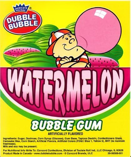 Watermelon 1 Inch Gumballs