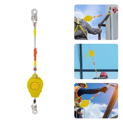 thumbnail image 2 of 23FT 330LBS Self-Retracting Lifeline Lanyard With Fall Arrest Hook – TFCFL 2 of 6