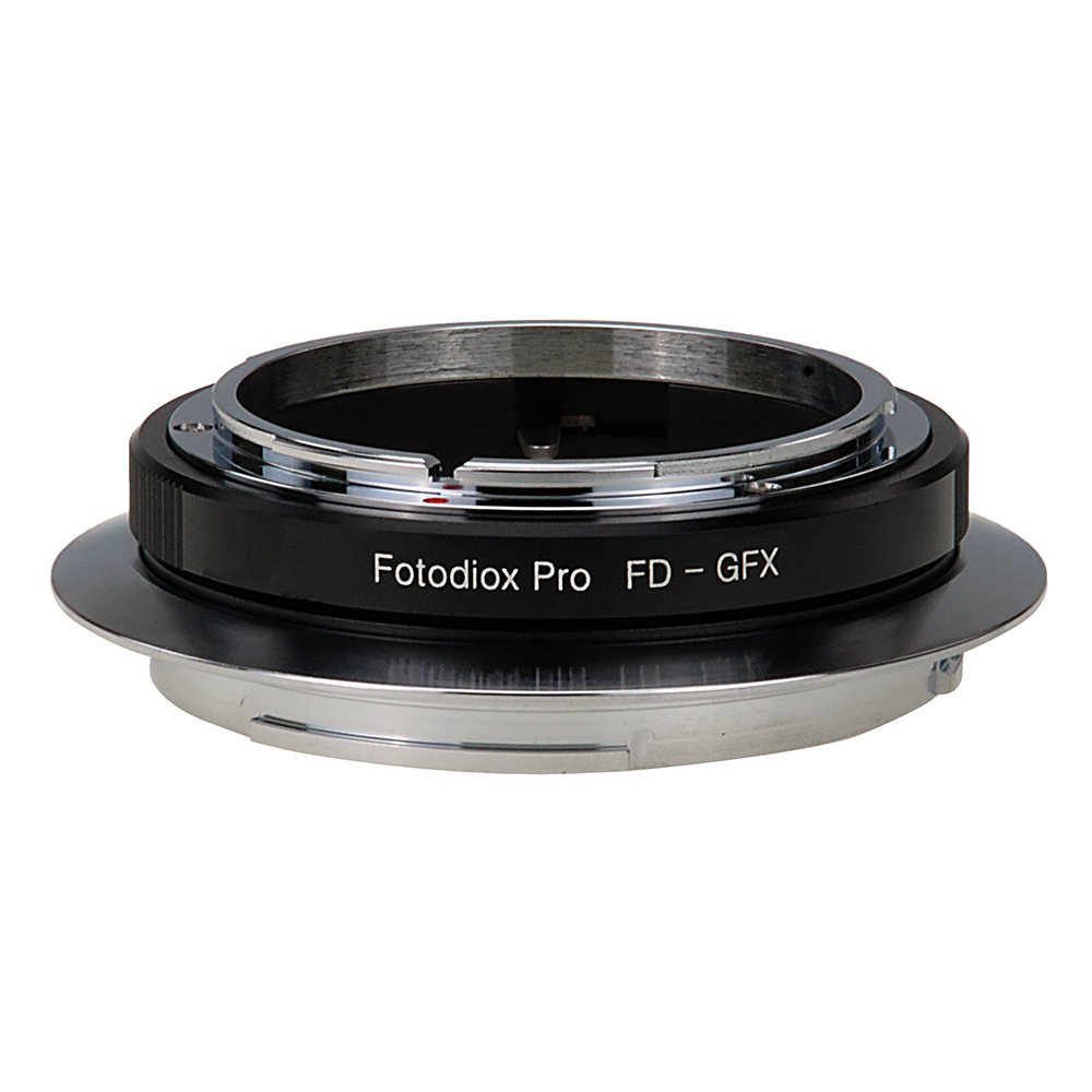 Fotodiox Pro Lens Mount Adapter, Canon FD & FL 35mm SLR lens to Fujifilm G-Mount GFX Mirrorless Digital Camera Systems (such as GFX 50S and more)