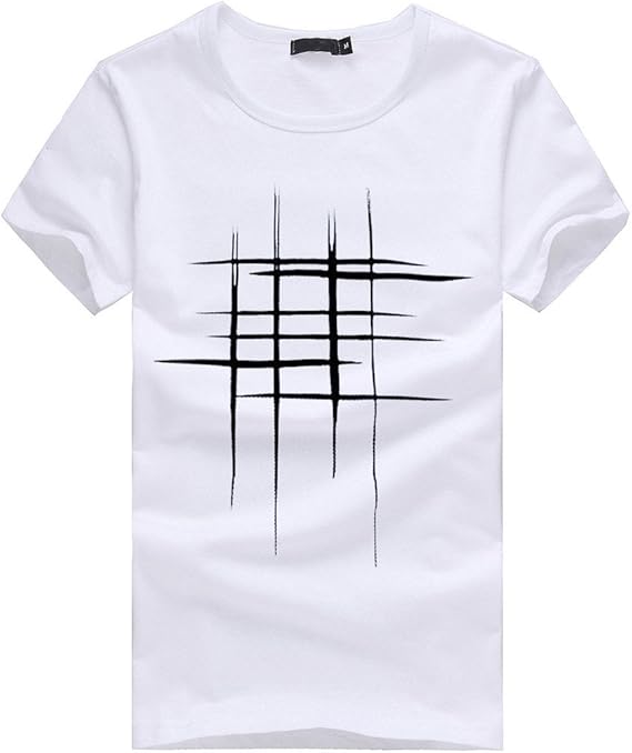Amazon Plojuxi Tシャツ メンズ 半袖 オシャレ おおきいサイズ 無地 プリント グレー 黒 白 Tシャツ おもしろ おしゃれ クルーネック 柔らかい ファッション 丸首 春 夏 個性 カジュアル スポーツ シンプル 速乾 快適 Tシャツ カットソー 通販