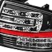 AKKON - For 05-08 Audi A4/S4/RS4 (B7) 4 Doors Sedan Model G2 Rear Black LED Tail Lights Brake Lamps 4pcs Set