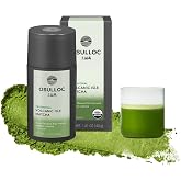 OSULLOC Volcanic Isle Ceremonial Grade Korean Matcha Powder, 40 g | Ceremonial Korean green tea powder from Jeju’s volcanic f