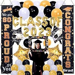 Styirl Graduation Decorations Balloons 2023