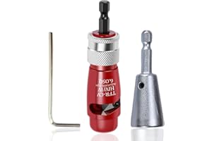 BLUEGALA Wire twister tool for drill， Wire Stripping and Twisting Tool，Portable Wire Twister for Power Drill, Quickly Stripping Wire (Color : 6.0 Square)