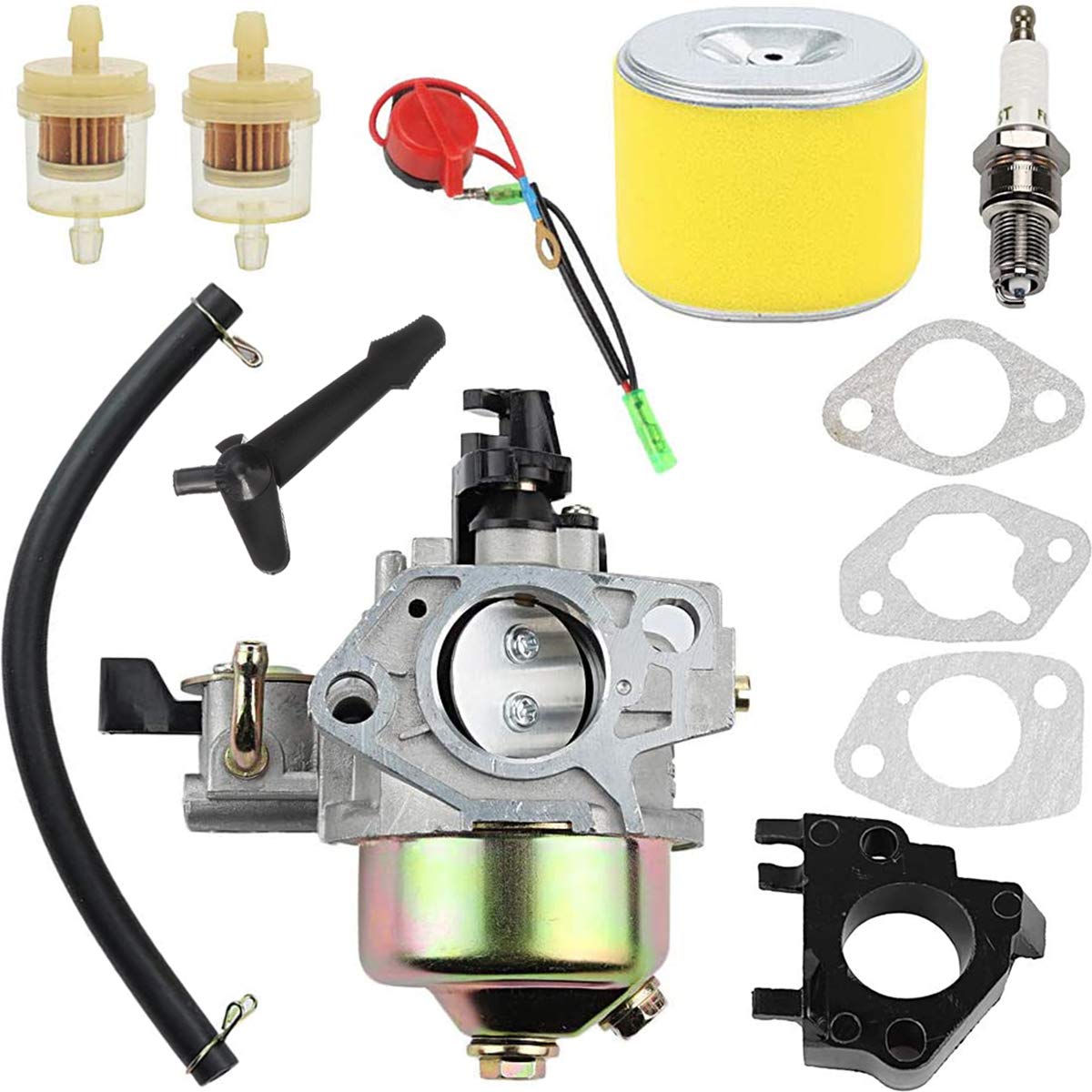 ZAMDOE GX390 GX340 Carburetor for Honda GX340 GX390 13HP 11HP Toro 22308 22330 Lawnmower Water Pumps, Replaces 16100-ZF6-V01 16100-ZF6-V00