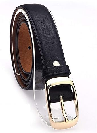 faux leather designer belt