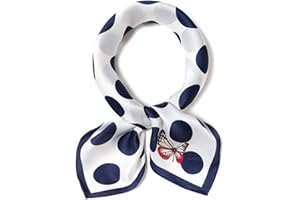 MEISEE 100% Mulberry Silk Scarfs Small Square Scarf 21" x 21" Neck Scarf Breathable Lightweight for Women Gift Packed