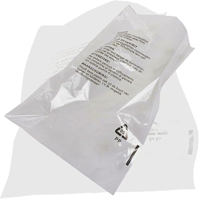 Capra Falconeri 100x 6.5x9" Clear Cellophane Bags Self Seal Poly Garment
