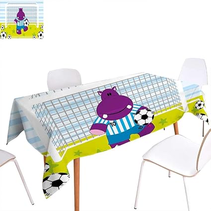 Amazon Com Familytaste Sports Rectangular Tablecloth Cute