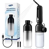 Morfone Portable Bidet for Travel, High Pressure Electric Handheld Sprayer 350ML with Dual Spray Modes, USB-C Rechargeable Waterproof Travel Bidet for Women, Men, Postpartum, Personal Hygiene(Black)