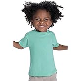 RABBIT SKINS Toddler 100% Cotton Jersey Short Sleeve Tee (3301)