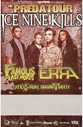 Ice Nine Kills - Concert Promo Poster