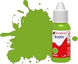 Humbrol No 38 Lime Gloss Acrylic Model Paint 14ml DB0038