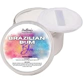 JerrBear&rsquo;s Brazilian Bum Bliss Dusting Powder, Talc Free Body Formula for Women, Soft Scented Skin Care, Gentle Powder for Daily Freshness, (4oz Jar)